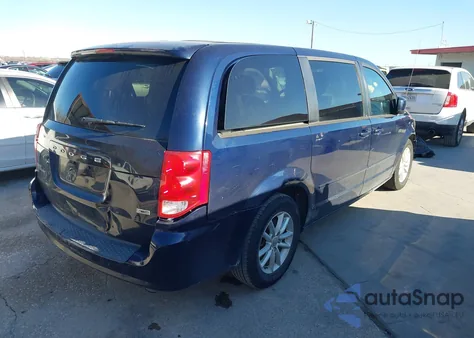 2013 Dodge Grand Caravan Sxt from USA, damaged, VIN 2C4RDGCG7DR687874